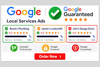 setup lsa google guaranteed local service ads