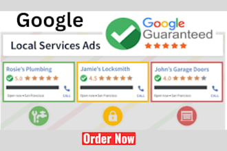 set up lsa google guaranteed local service ads