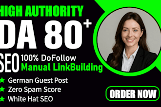 create high da dofollow backlinks with german guest post