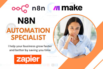 build n8n workflow, n8n automation, n8n integration, fix n8n workflow n8n expert
