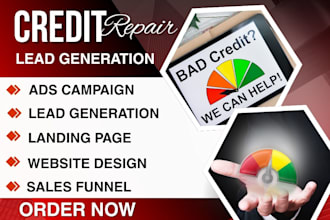 generate highly converting credit card repair leads credit leads generation