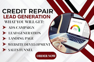 generate highly converting credit card repair leads credit leads generation