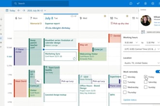 manage your google calendar, organize tasks with trello, calendar management