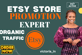 do etsy shop promotion for USA audience