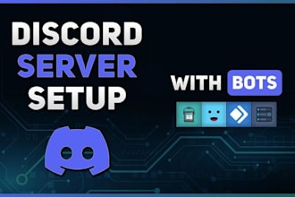 setup new and existing discord servers for your needs