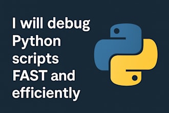 quickly write or debug python programs and scripts