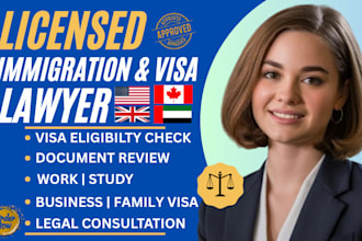 be your online lawyer for US, UK, canada, uae visa consultancy and immigration