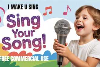sing, write and produce original kids music in 24 hrs