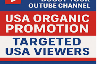 do youtube promotion for USA organic growth and ads vevo, vimeo video promotion