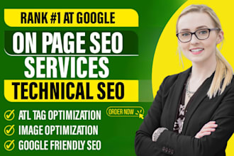 do onpage SEO or technical optimization of wordpress website