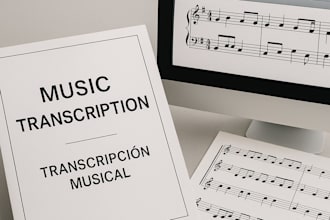 transcribe your music into professional sheet music
