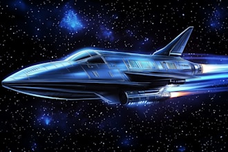 make spaceship, sci fi illustration and sci fi art