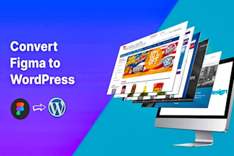 convert figma to wordpress, PSD to wordpress