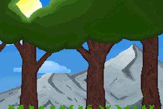 create custom 2d pixel art characters and game assets