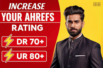 increase domain rating ahrefs dr 90 url rating 80 plus