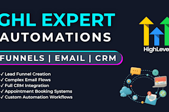 setup gohighlevel funnels automation and email drip system
