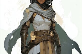 draw your d and d character and oc