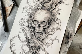create custom tattoo design, tattoo sleeve