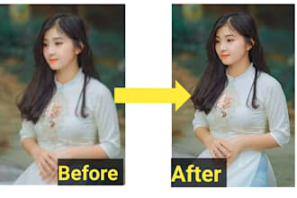 upscale photos to high resolution ,blurry photo, photoshop retouching