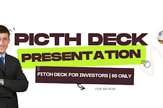 design or redesign powerpoint presentation and pitch deck