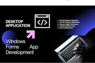 develop windows desktop apps using c sharp and dot net