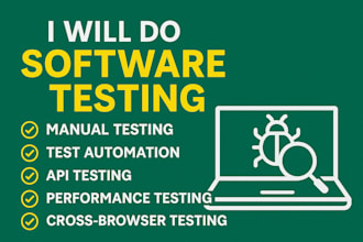 do QA, manual, functionality, UX and UI testing for your website