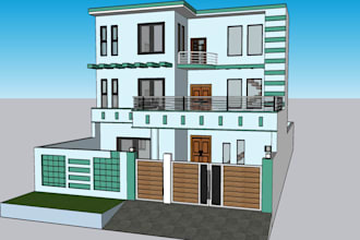 make 3d floor plans, sections, and site layouts