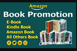 promote amazon book or ebook, amazon kdp ads, book advertising, book mark