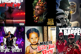 design industry level album and mixtape covers that stand out