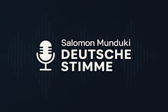 record german audiobook and character voice acting