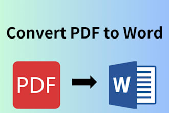 do pdf to word perfectly