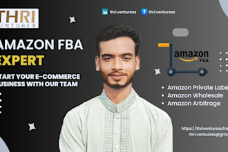 be your amazon fba virtual assistant for private label, wholesale, or arbitrage