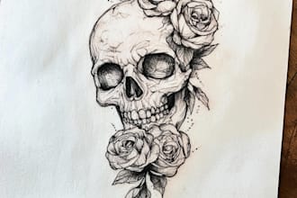 do custom tattoo design, tattoo sleeve in unique style