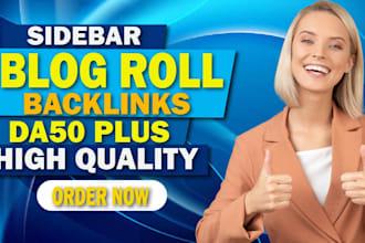 do high da da 50 sidebar footer blogroll dofollow SEO backlinks link building
