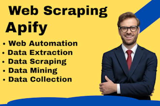 do web scraping, web scraper, apify actor to data scraping, integrate in app