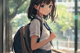making anime, mecha, pop art ,fan art and original character