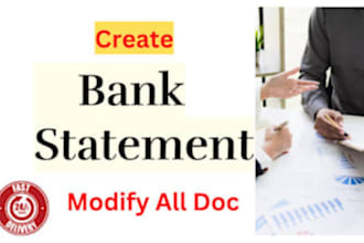do reconcile bank statement PDF to editable format