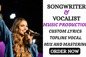 be your female vocalist rnb and soulful gospel songwriter