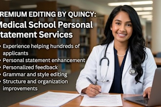 edit your personal statement for medical school