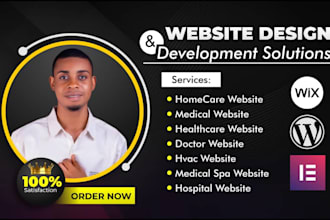 build  medical, homecare, doctor, hvac, hospital, healthcare website