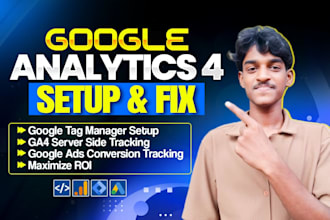 setup google ads adwords PPC campaign ga4 for ecommerce
