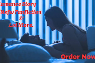 write custom nsfw fanfiction with plot and character depth