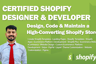 design and develop your shopify store with cro focused