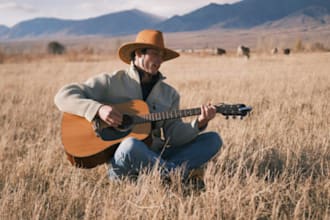be your male country singer for heartfelt country song