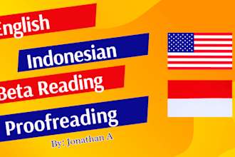 beta read and proofread your manuscript quickly