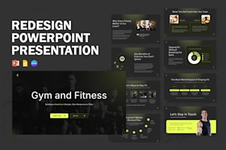 professionally redesign powerpoint presentation