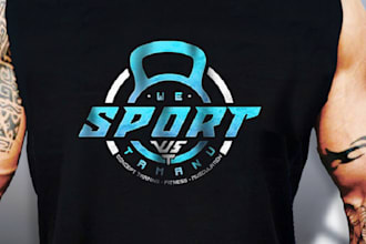 do a professional health, fitness, dental, and medical clinic logo