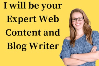 do SEO article writing, blog post writing and content writing