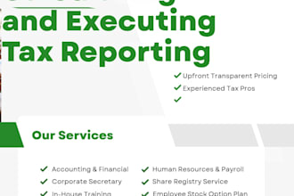 do tax accounting and bookkeeping for uk company