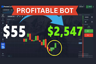 create a automated trading tool for pocket option, quotex, deriv, iq option